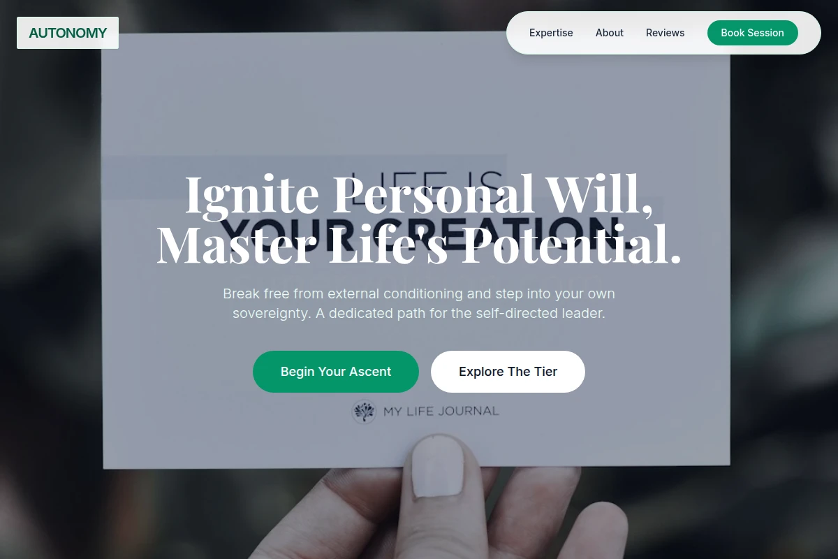 autonomy Life Coach
