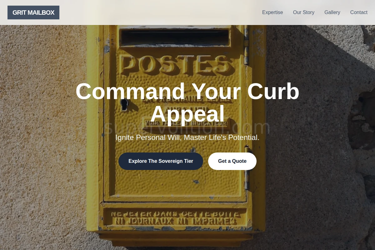 grit Mailbox