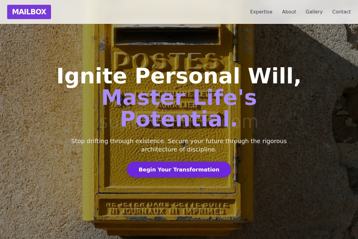 discipline Mailbox